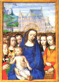 Madonna and Child with Virgins, c. 1500